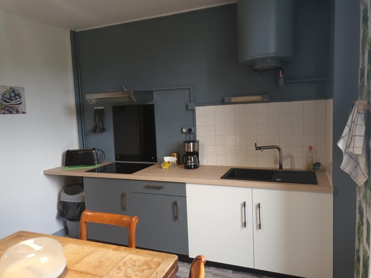 Appartement Chaleureux De 82M2 Proche De Vulcania Pontaumur Exteriör bild